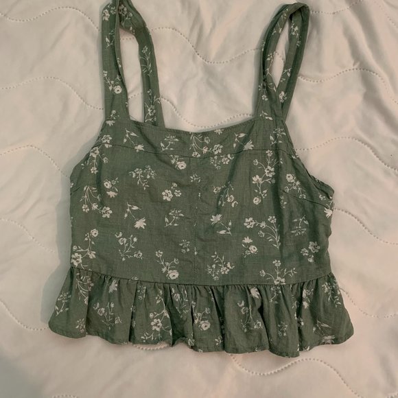 Crop-top tank top - Picture 1 of 2